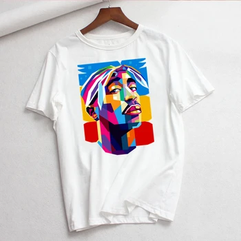 Tupac 2pac RAP-Hiphop Rock Tricou Femei de sex Feminin Hip Hop Haine de sex Feminin Tricou Harajuku Casual T-shirt,Picătură Navă