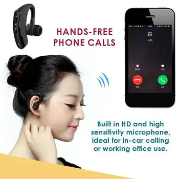 V9 Căști Bluetooth Zgomot de Afaceri de Control Wireless Sport cu Cască Pentru Driver Wireless Bluetooth Microfon Handsfree H8G2