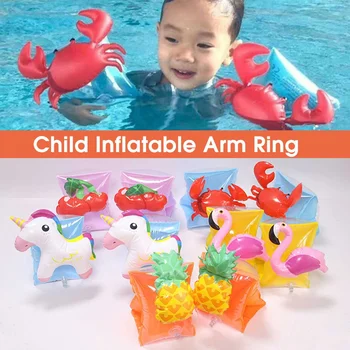 15x23cm 5 Tip PVC mâna de Copil Inel de Înot pentru Copii Gonflabile Înot Brațul Inel Piscină Flotor de Siguranță de Formare Cerc Float Instrument