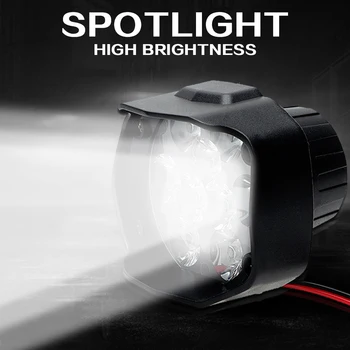 Mașină de Lucru cu LED-uri Faruri Motocicleta Lumini de Ceata Tuning Auto Universal Super-Luminos Lampă Reflector DIY Extern Far
