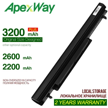ApexWay Baterie Laptop Pentru Asus A31-K56 A32-K56 A41-K56 A42-K56 Serie A56 A46 K56 K56C K56CA K56CM K46 K46C K46CA K46CM S56 S46