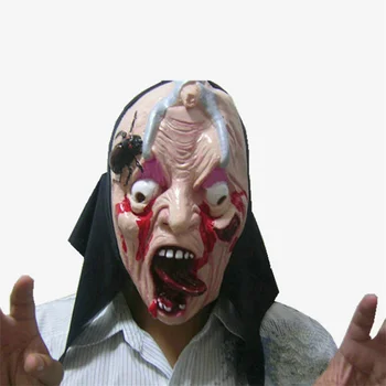 Spooky Halloween Masca de Casă Bântuită de Evacuare Cosplay Consumabile Partid de Groază mascara de latex Cosplay Mascarada de Halloween Infricosator elemente de Recuzită