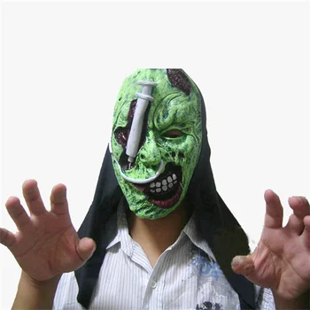 Spooky Halloween Masca de Casă Bântuită de Evacuare Cosplay Consumabile Partid de Groază mascara de latex Cosplay Mascarada de Halloween Infricosator elemente de Recuzită