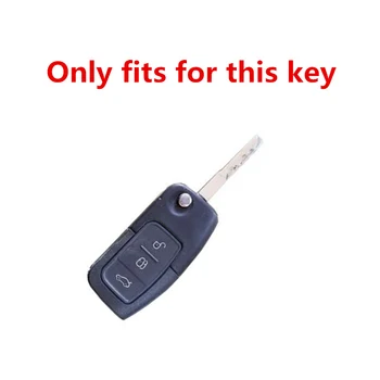3 Butonul De Mașină Din Piele Cheie De La Distanță Caz Acoperire Pentru Ford Fiesta Focus 2 Ecosport Kuga Scape Falcon B-Max, C-Max Eco Sport Galaxy