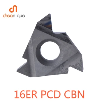 1 BUC 16ER 16ir thread cutter PCD introduce CBN Introduce strung CNC cutter insertii carbură 16ER 16ir instrumente de cotitură