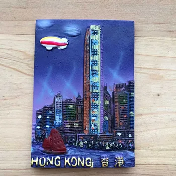 Hong kong turism suvenir de colectare frigider Weidouliya de Noapte din Hong Kong relief decor Acasă Mobilier autocolante magnetice
