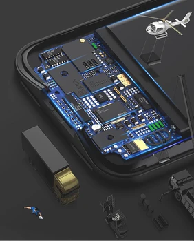 Subțire, rezistent la socuri baterie caz pentru iPhone 5 5S SE SE 2018 5G Extern încărcător Acoperire ultra Backup power bank caz de Încărcare