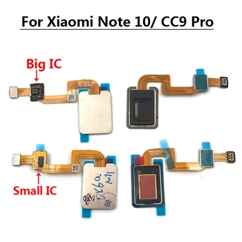 Nou Pentru Xiaomi Mi Nota 10 Pro Senzor De Amprentă Digitală Se Întoarcă Acasă Tastă Meniu Butonul Flex Cablu Panglică