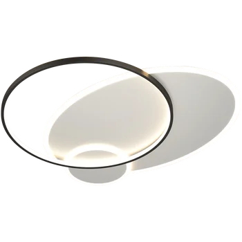 Rotund cu LED-uri Moderne Candelabru pentru camera de zi dormitor studiu bucătărie Reglaj Acasă Acrilice Plafon Candelabru de iluminat decor