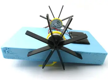 DIY Jucării Solare Tehnologia de Producție Mici Model de Barca cu Zbaturi Roată de Luare de Invenție Experiment științific Știința Jucărie Desigur Model