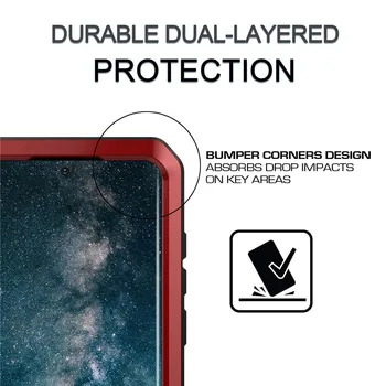 Complet de Protecție de Lux Doom Metal Caz rezistent la Socuri Pentru Samsung S20 S20Plus S20ultra S8 S10 S10E S10Plus S9 S9Plus Note8 Note9 10