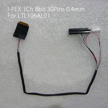 Special 1ch 8bit 30pins 0,4 mm pin pitch lvds cable mi-PEX 30P 0,4 MM LVDS Cable 20472-30P-1ch 8bit Pentru LED-uri LTL106AL01 Panou 10.6