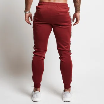 Streetwear Moda Casual Barbati Pantaloni Joggers Bumbac pentru Bărbați Pantaloni Sport Bărbați Musculare Antrenament sală de Gimnastică, Sport, Îmbrăcăminte pentru Bărbați