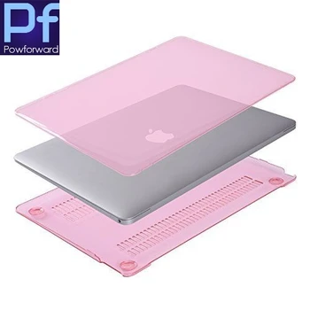 3in1 Flexibil Cristal Transparent Caz Capacul Pentru Macbook, Mac book 11 12 13 15 Air Pro Retina Atingeți Bara de 13.3 inch Laptop Cazuri
