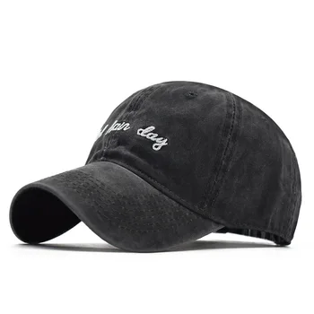 En-Gros De Bumbac Baseball Cap Snapback Hat Scrisoare De Imprimare Sepci Hip Hop Montate Cap Palarii Pentru Barbati Femei Unisex Reglabil Culoare Solidă