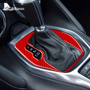 VITEZA Fibra de Carbon pentru Chevrolet Camaro 2016 2017 2018 2019 Accesorii Tapiterie Interior Auto Gear Shift Capacul Panoului Ornamental Autocolant
