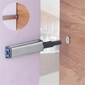 Împinge pentru a Deschide Cabinet Prinde Cu Șuruburi magnetic atinge blocare usa cabinetului amortizor buffer mai aproape de Feronerie pentru Mobilier
