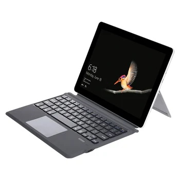 Ultra-Subțire Și Ușor Reîncărcabilă, Fără Fir Bluetooth Tastatura Cu Trackpad Pentru Microsoft Surface Du-Te 10 2018 Tableta Tip Coperta