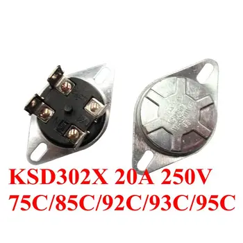 100BUC KSD302/KSD302X/KSD302T 55C-150C 20A250V gradul Auto Resetare Manuala Temperatura de Control Termic de încălzire termostat bipolar