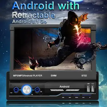 SWM 9702 1Din Android 8.1 Radio Auto 7