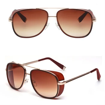 ASOUZ 2019 noi bărbați ochelari de soare UV400 oval cadru metalic femei ochelari de soare brand de moda designer de stele de sport ochelari de soare de conducere