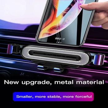 Gravitatea Universal Telefon Suport Auto Pentru iPhone Samsung Xiaomi Mașină de Aerisire Suport Pentru Huawei Oneplus Telefon Mobil Nokia Holder Suport