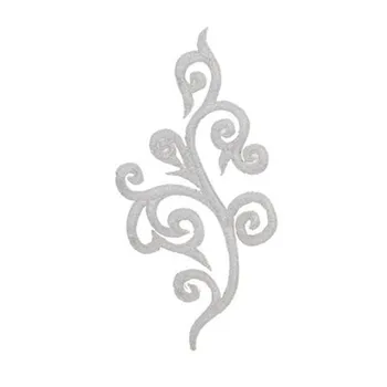 2Pairs de Fier pentru Aur/Argintiu/Negru/Roz/Roșu/Lacul albastru Motiv Venise Aplicatiile de Dantela Asieta Lady Dress Decorare DIY 18.25X8.9CM