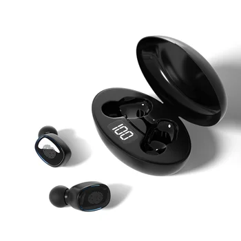 Touch Control TWS Bluetooth 5.0 set cu Cască fără Fir Căști Impermeabil Sport Căști de Reducere a Zgomotului cu LED Digital Display