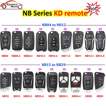 KEYECU Multi-funcțional de Control de la Distanță NB Serie NB04 NB11 NB15 NB18 NB29 Universal pentru KD900 URG200 KD-X2