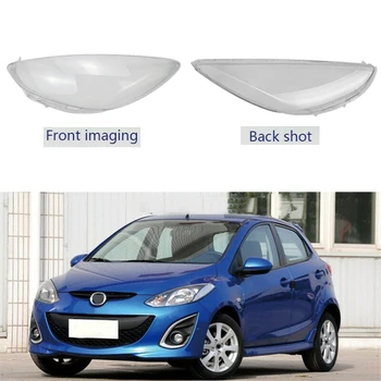 Far auto Shell abajurul Capac Transparent de Sticla Farurilor Capacul Obiectivului pentru Mazda 2 2007-2012