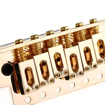 Musiclily Pro 54mm Tremolo Bridge Set de Montaj pentru Strat Stil Chitara Electrica, Aur