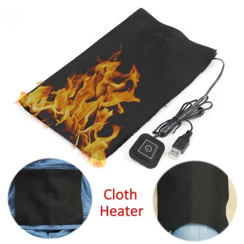 5V USB Electric Haine Încălzire Foaie de Iarnă Încălzit Mănuși De Pânză Talie Picior, Femei, Bărbați Ține de Cald Mână mai Cald Încălzire Tableta