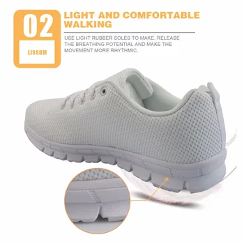 FORUDESIGNS 2018 Primăvară Asistenta Tipărite Pantofi Plat pentru Femei Dantela-up Pantofi Respirabil Adidași Pantofi Lady Ușoare Pantofi Casual
