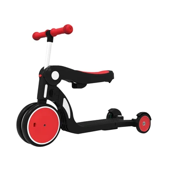 BeBehoo Multi-funcție 3 În 1 pentru Copii Echilibru Tricicleta Baby Bicicleta Scuter Jucarii
