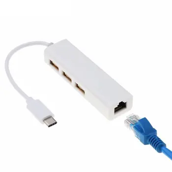 USB3.1 Tip-C Pentru 2.0 Hub Hub 3 Porturi Usb Placa De Retea Pentru Macbook Air De Expansiune Hub Usb 3-Port Usb Splitter