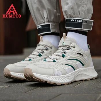HUMTTO Brand Profesie Pantofi sport pentru Barbati Exterior Respirabil Dantela-up Adidași Casual Lumina Amortizare Mens Pantofi de Sport