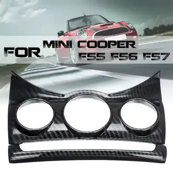 Fibra de Carbon Stil Centru Dashboad Capacul Consolei Tapiterie Auto Decor Interior pentru MINI Cooper F55 F56 F57 2018