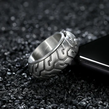 EVBEA Nou Design Rotativ de Viteze Componente și Ceas Indicator Steampunk Ring pentru Bărbați Bijuterii pentru Femei Accesorii