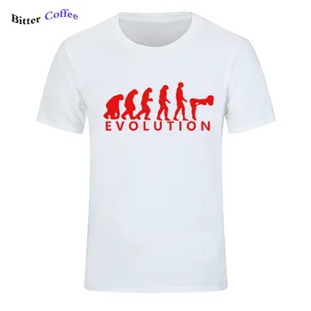 Evoluția Omului Sex Dragoste Cadouri T Shirt Pentru Barbati, de Bumbac, Guler Rotund Maneci Scurte Amuzante Vara T-shirt, Blaturi Tee