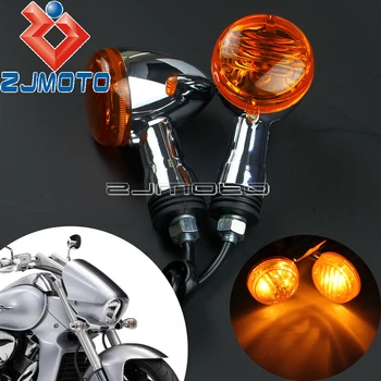 Motocicleta Amber Lumină Față și Spate de semnalizare Pentru Suzuki Boulevard M109R VRZ1800 2006-Rândul Indicatori Flash de Lumină Lampă