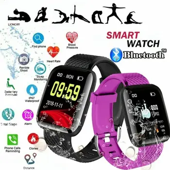 116 PLUS Brățară Inteligent D13 Rata de Inima tensiunea Impermeabil Ceas Inteligent Sport Smartwatch