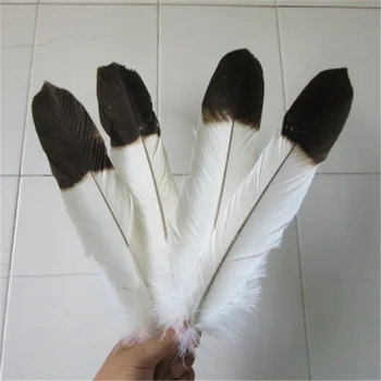 En-gros de 10 buc 16-18inches/40-45cm alb natural Vultur pene de pasăre de Calitate Selectat pene de Vultur bijuterii diy decorare