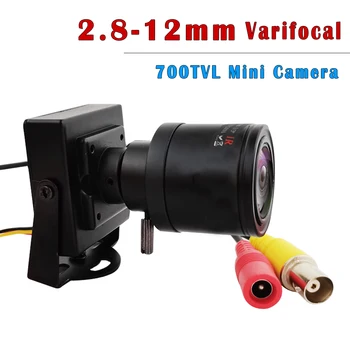 NEOCoolcam 2.8-12mm Varifocal Reglabil Obiectiv de Securitate CCTV Camera de Supraveghere 700TVL CVBS Mini Masina Acasa Video cu Camere Analogice