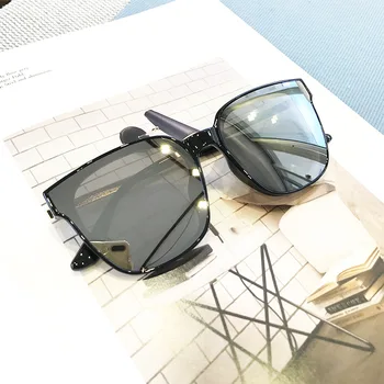 MS 2018 Noi Femei Supradimensionat ochelari de Soare Vintage Barbati Brand de Moda Designer de Pătrat Ochelari de Soare UV400 gafas de sol Ochelari