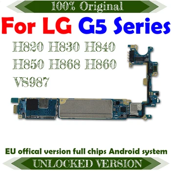 Placa de baza pentru LG G5 H850 Logica bord pentru LG G5 H868 H850 H820 H860 H840 H830 VS987 H831 H845 Placa de baza Debloca cu Android