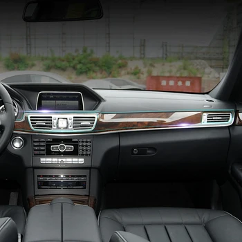 Masina Consola centrala Echipament de Control Panoul de Ornamente de Interior Folie de Protecție Autocolant pentru Mercedes Benz E Class W212-2016 Accesorii