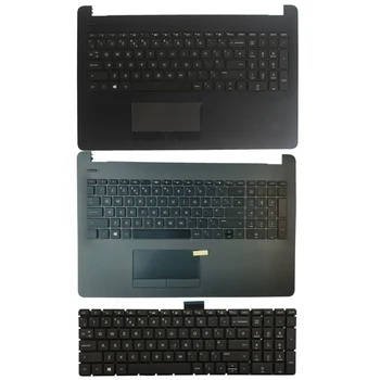 Marea BRITANIE tastatura laptop pentru HP 15T 15Z 15-BR-BS-BU-BW 250 255 256 G6 L03442-001 AP2040001C1 TPN-C129 C130 zonei de Sprijin pentru mâini Capacul Superior