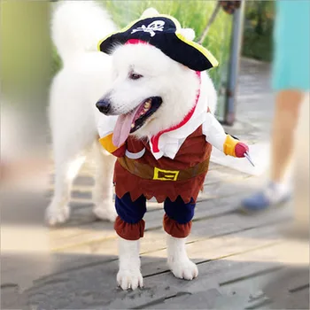 Animale De Companie Haine Cosplay Pirat Câini Pisica De Halloween Drăguț Costum De Haine Confort Pentru Mediu Mic Câine New Sosire 2019