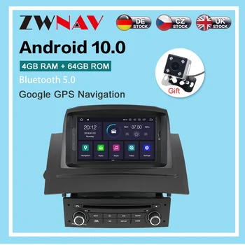 Android10.0 64GB Masina jucător de radio de Navigație GPS pentru Renault Megane 2 Fluence 2002-2009 Player Multimedia, Radio stereo unitatii