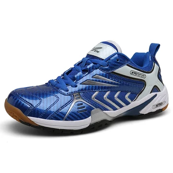 2020 Albastru Bărbați Stabilitate Anti-Alunecos Volei Pantofi Unisex Respirabil Tenis De Masă Pantofi Sport Femei Adidasi Formare